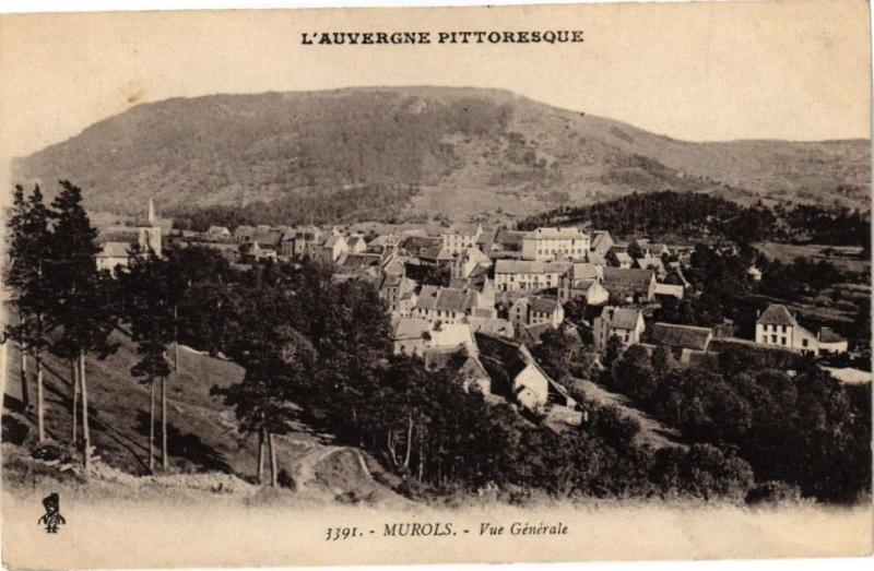 Carte postale ancienne L'Auvergne Pittoresque - Murols - Vue générale à Murol