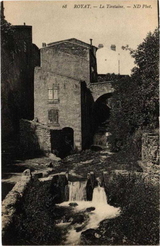 Carte postale ancienne Royat - Le Tirelaine à Royat