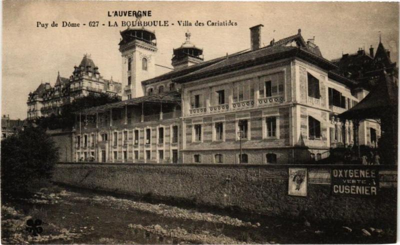 Carte postale ancienne L'Auvergne-Puy-de-Dome - La Bourboule - Villa des Carintides à La Bourboule