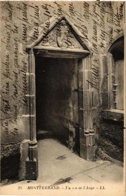 Carte postale ancienne Montferrand - Maison de l'Ange