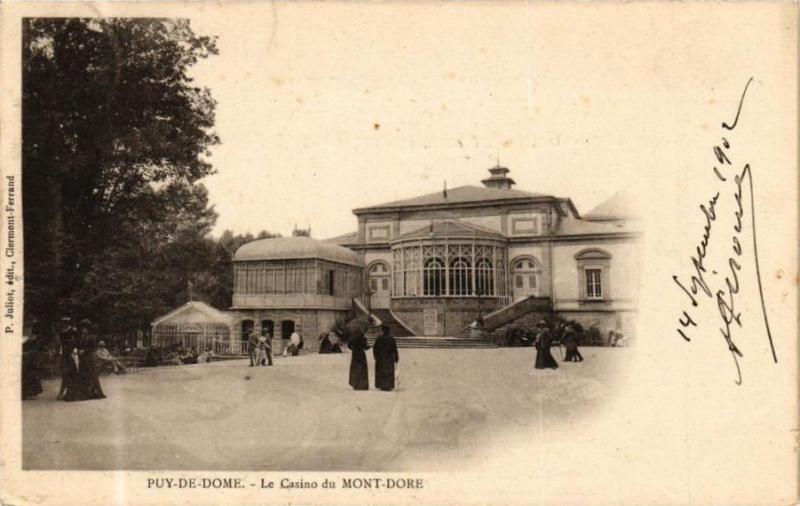 Carte postale ancienne Puy-de-Dome - Le Casino du Mont-Dore à Mont-Dore