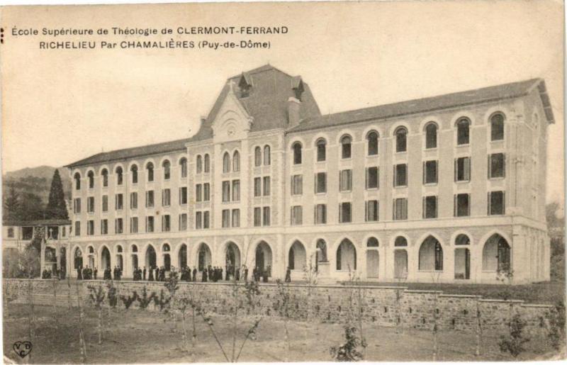 Carte postale ancienne Ecole Supérieure de Théologie de Clermont-Ferrand -Richelieu par...(221887) à Clermont-Ferrand