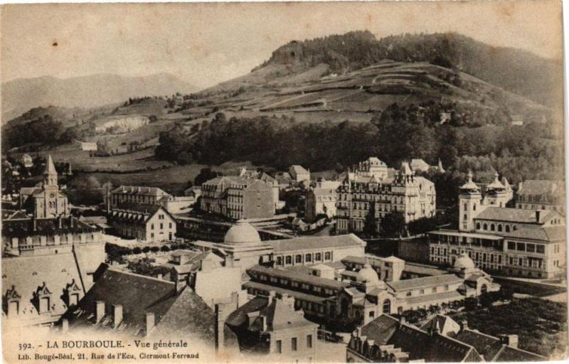 Carte postale ancienne La Bourboule - Vue générale à La Bourboule