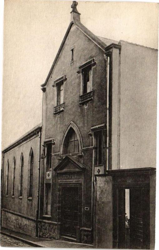 Carte postale ancienne Eglise Reformée de Clermont-Ferrand Le Temple 16 Rue Sidoine à Clermont-Ferrand