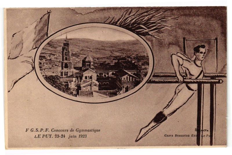 Carte postale ancienne Le Puy - 23 - 24 juin 1923