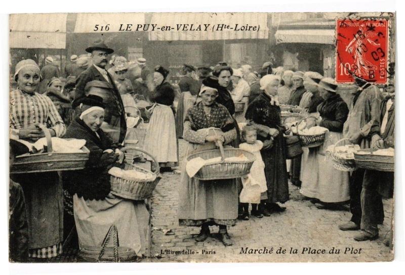 Carte postale ancienne Le Puy-en-Velay au Puy-en-Velay