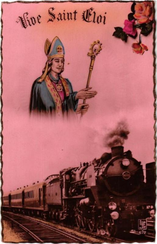 Carte postale ancienne Vive Saint-Eloi