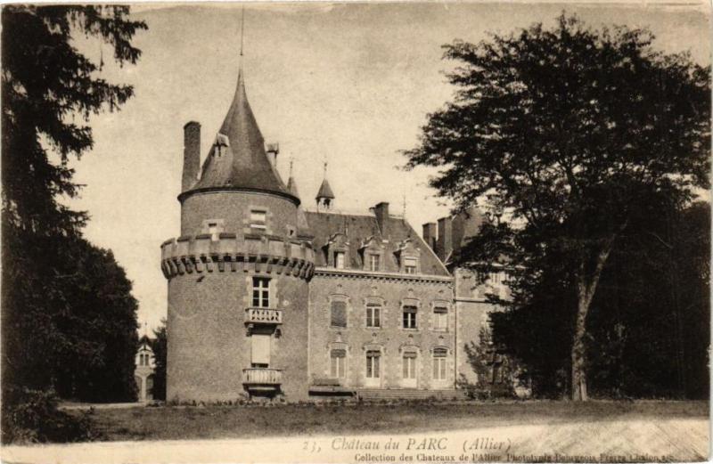 Carte postale ancienne Chateau du Parc