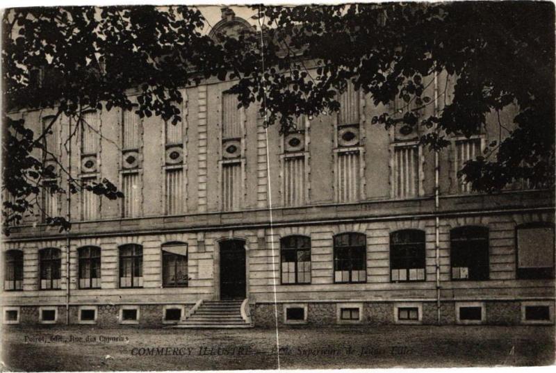 Carte postale ancienne Commercy-Ecole Supérieure de Jeunes Filles à Commercy