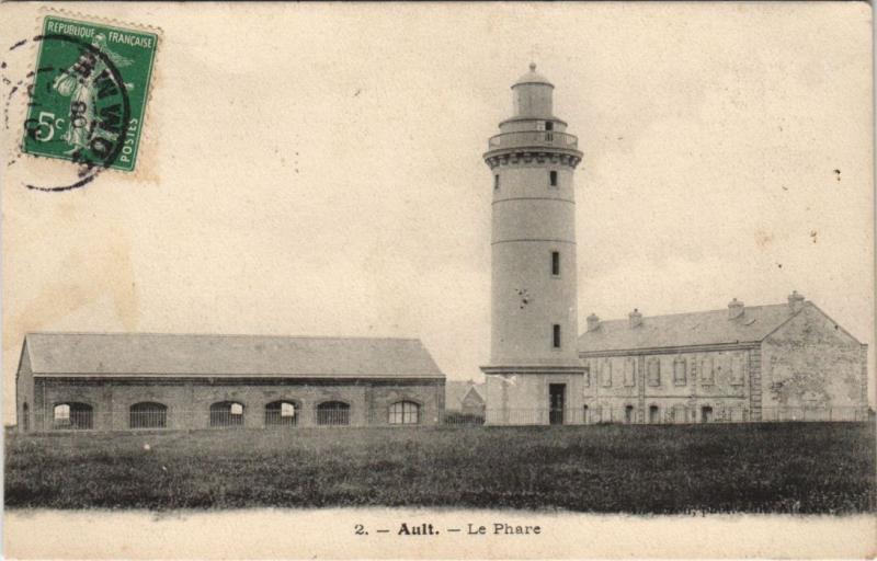 Carte postale ancienne Ault Le Phare