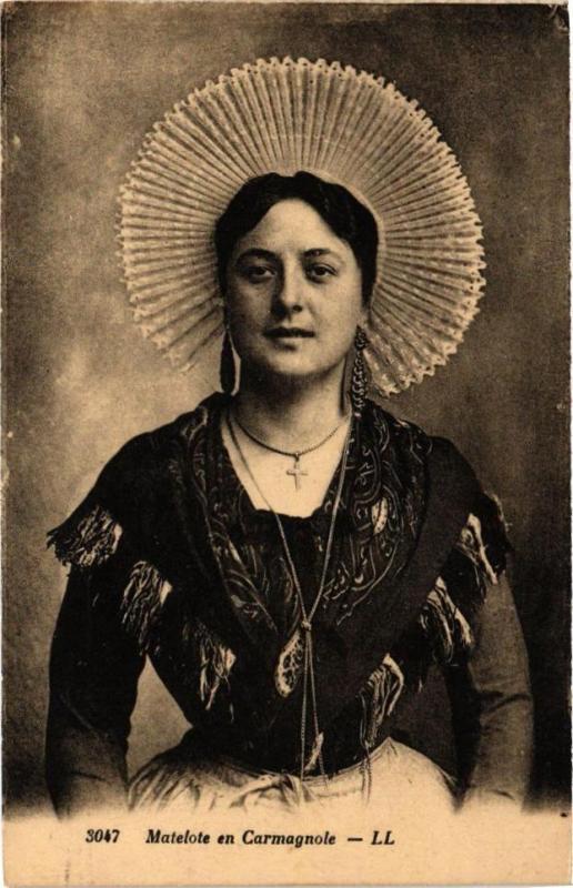 Carte postale ancienne Matelote en Carmagnole