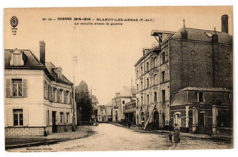 Carte postale ancienne Arras - Blagny-les-Arras à Arras