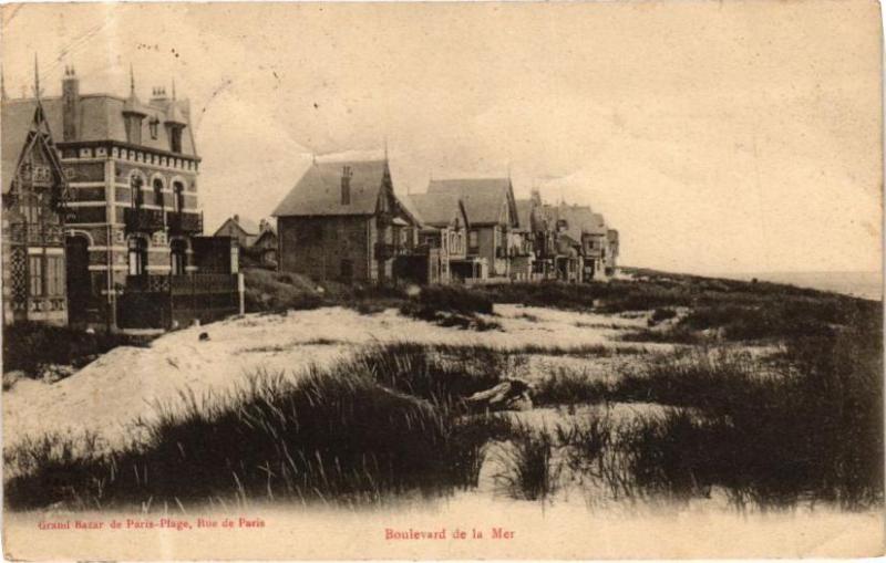 Carte postale ancienne Boulevard de la Mer