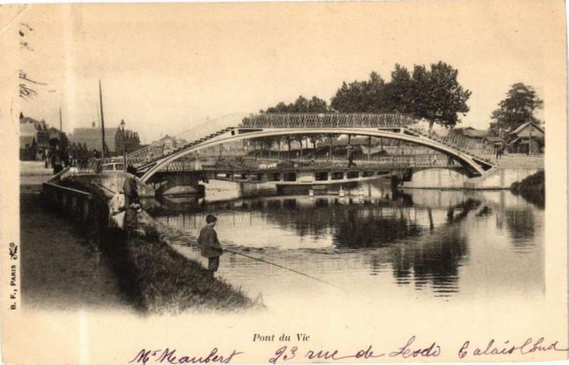 Carte postale ancienne Pont du Vic