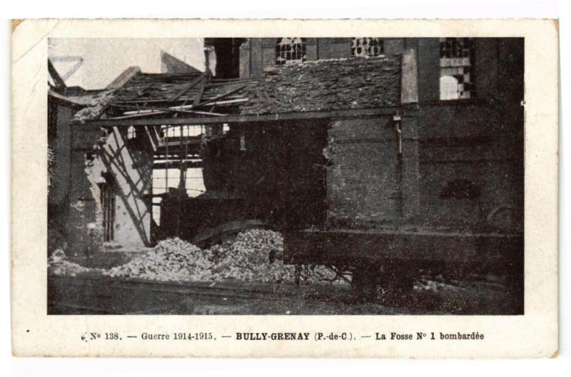 Carte postale ancienne Bully-Grenay - La Fosse à Grenay