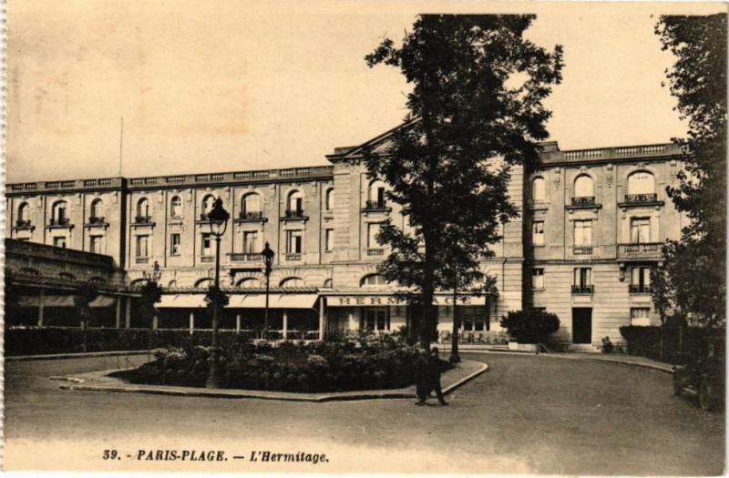 Carte postale ancienne Paris-Plage - L'Hermitage