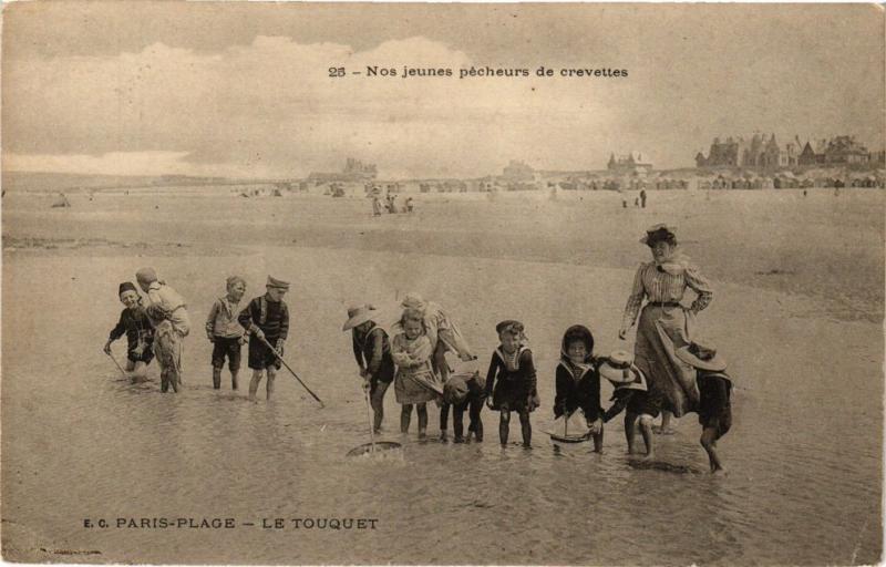 Carte postale ancienne Paris-Plage - Le Touquet