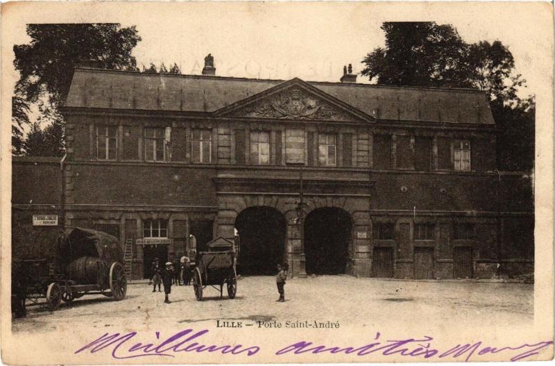 Carte postale ancienne Lille-Porte Saint-Andre à Lille
