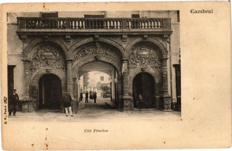 Carte postale ancienne Cambrai - Cite Fenelon à Cambrai
