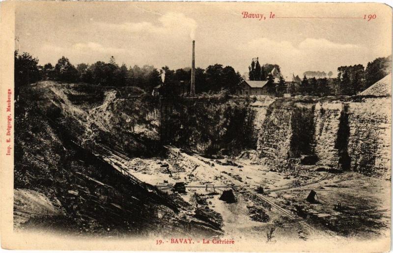 Carte postale ancienne Bavay le - Bavay - La Carriere à Bavay