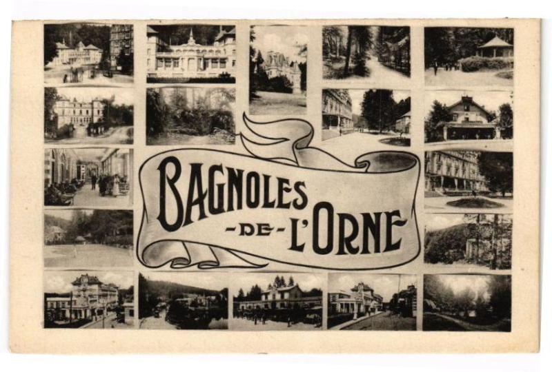 Carte postale ancienne Bagnoles-de-l'Orne