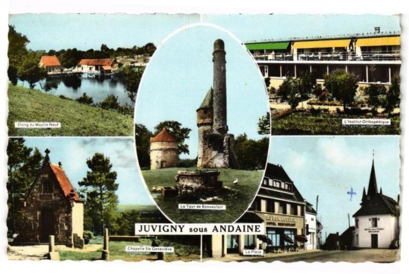 Carte postale ancienne Juvigny-sous-Andaine