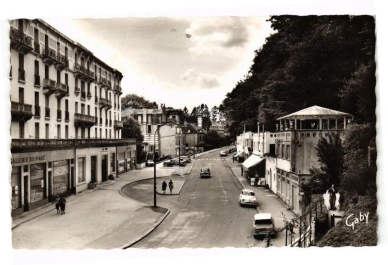 Carte postale ancienne Tesse-la-Madeleine - Hotel du parc