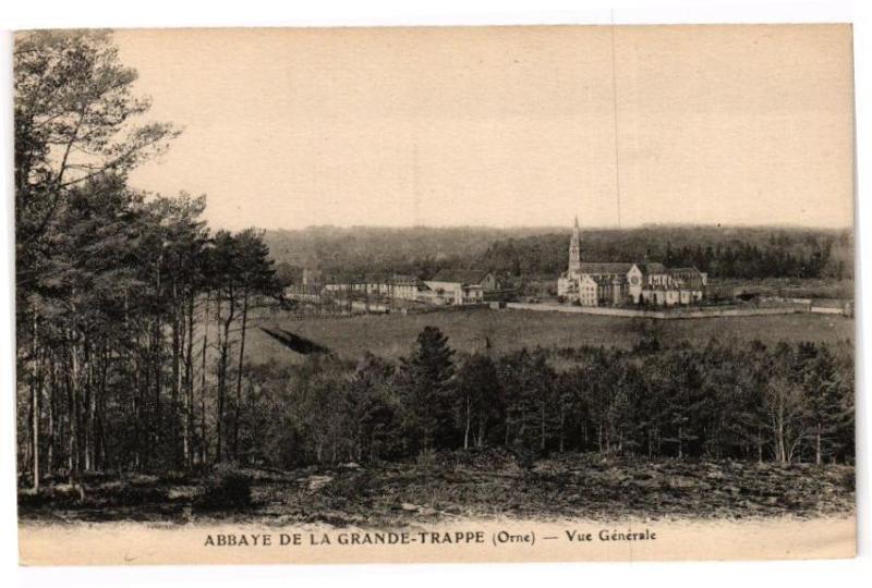 Carte postale ancienne AbbAYE De La Grande Trappe - Vue Generale