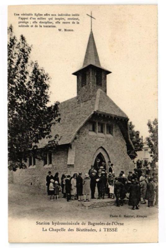 Carte postale ancienne Station hydrominerale de Bagnoles-de-l'Orne