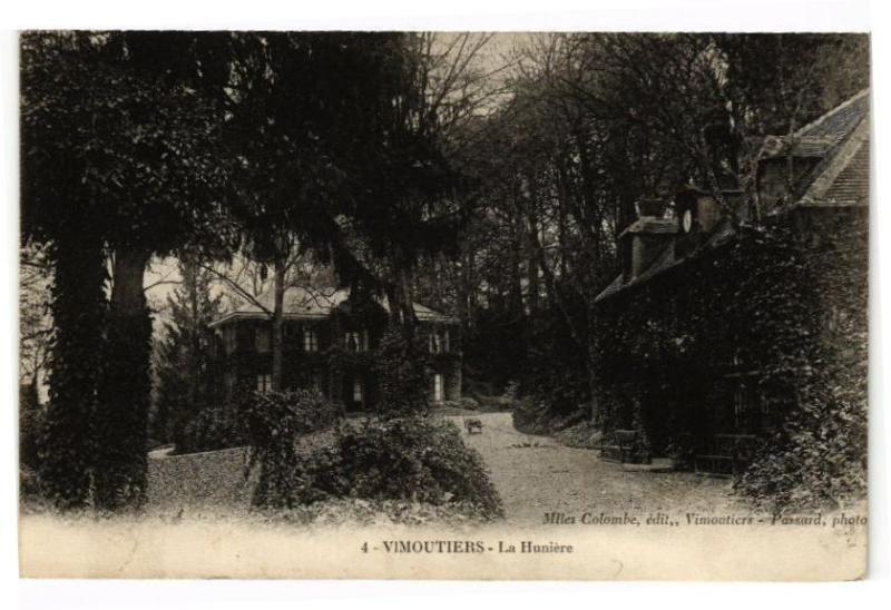 Carte postale ancienne Vimoutiers - La Huniére à Vimoutiers