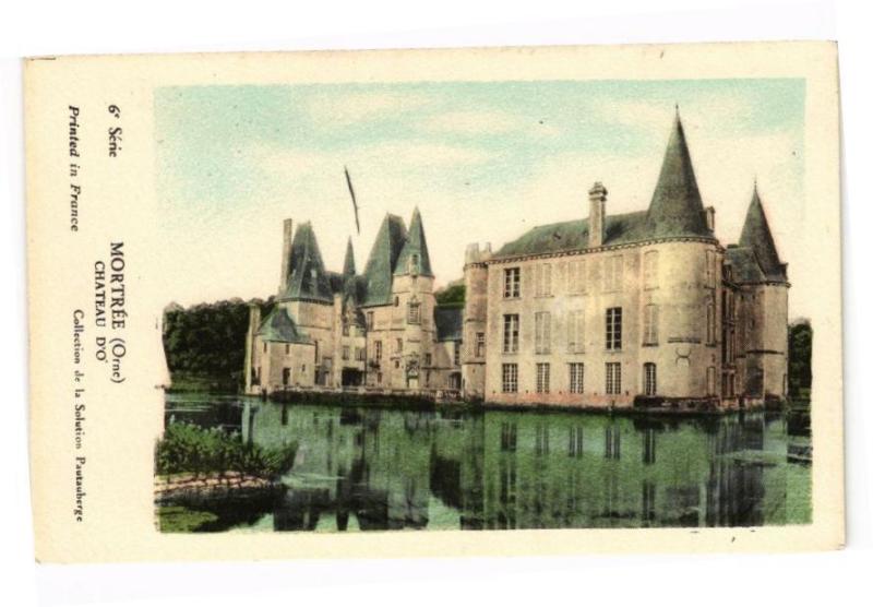 Carte postale ancienne Mortree - Chateau d'O à Mortrée