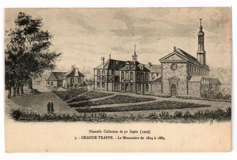 Carte postale ancienne Grande Trappe - Le monastere de