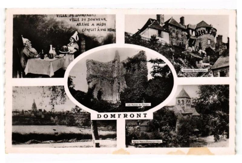 Carte postale ancienne Domfront
