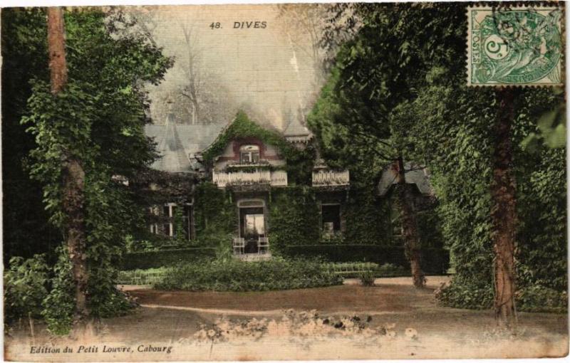 Carte postale ancienne Dives