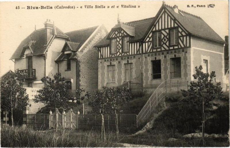 Carte postale ancienne Riva-Bella - Villa Stella
