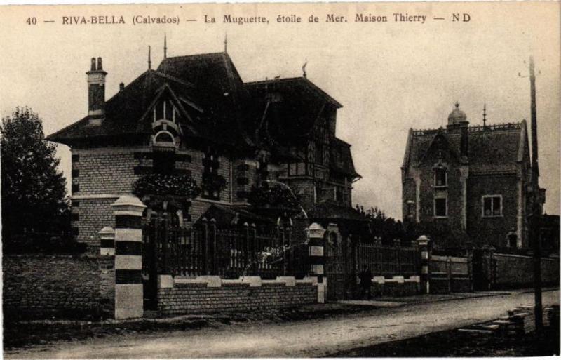 Carte postale ancienne Riva-Bella - La Muguette