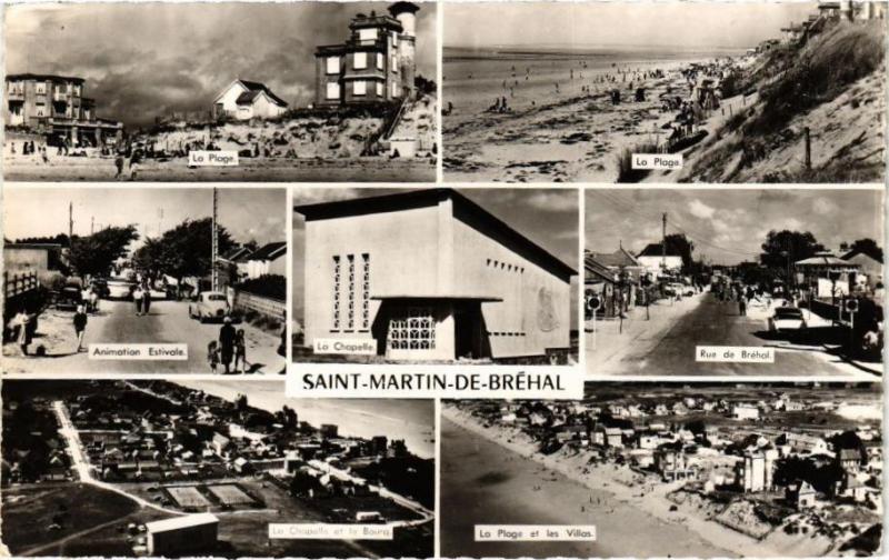 Carte postale ancienne Saint-Martin-de-Brehal