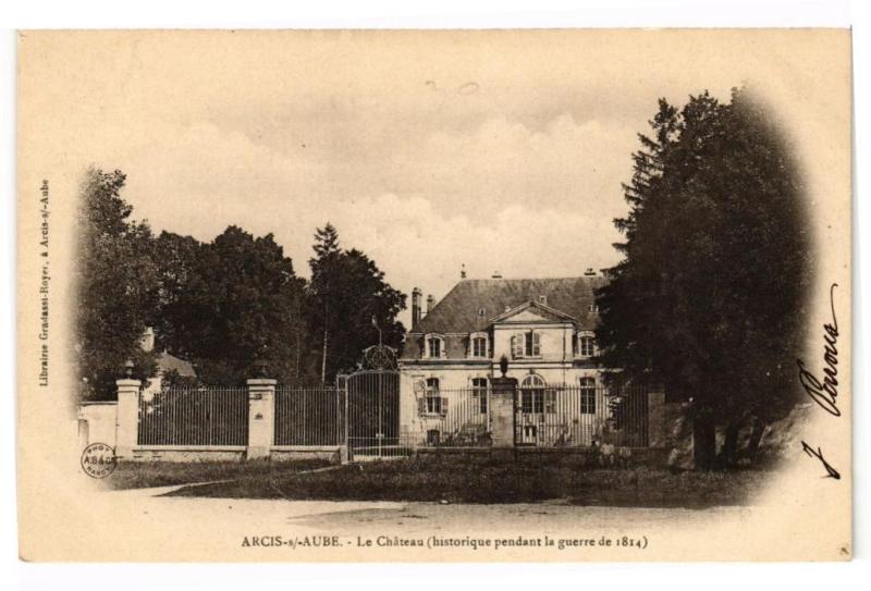 Carte postale ancienne Arcis-sur-Aube - Le Chateau à Arcis-sur-Aube