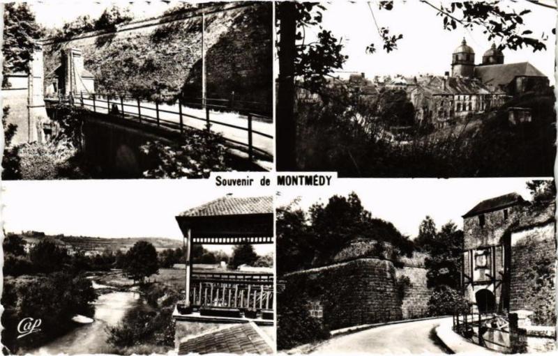 Carte postale ancienne Souvenir de Montmédy