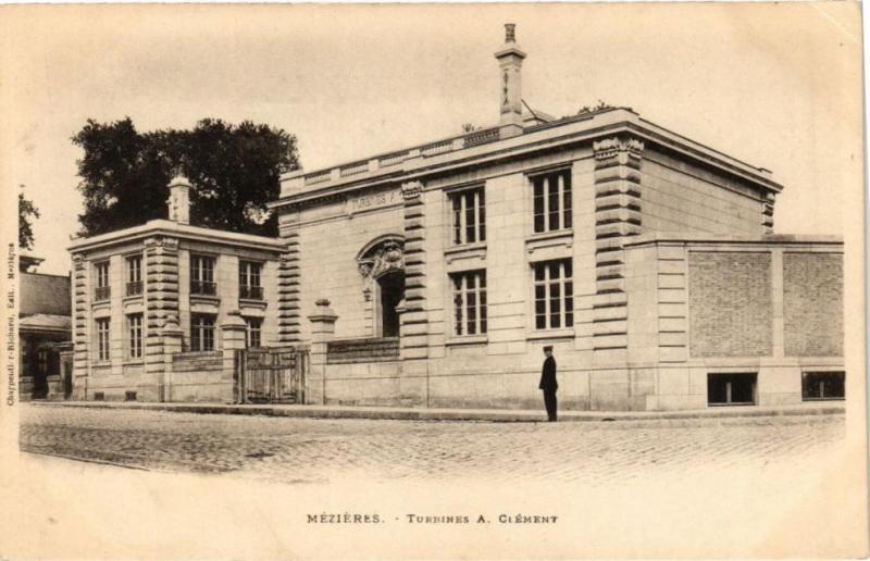 Carte postale ancienne Mezieres - Turrines A. Clément
