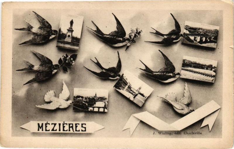Carte postale ancienne Mezieres