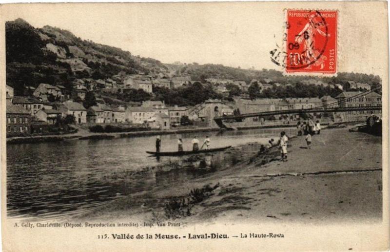 Carte postale ancienne Vallée de la Meus - Laval-Dieu - La Haute-Rows