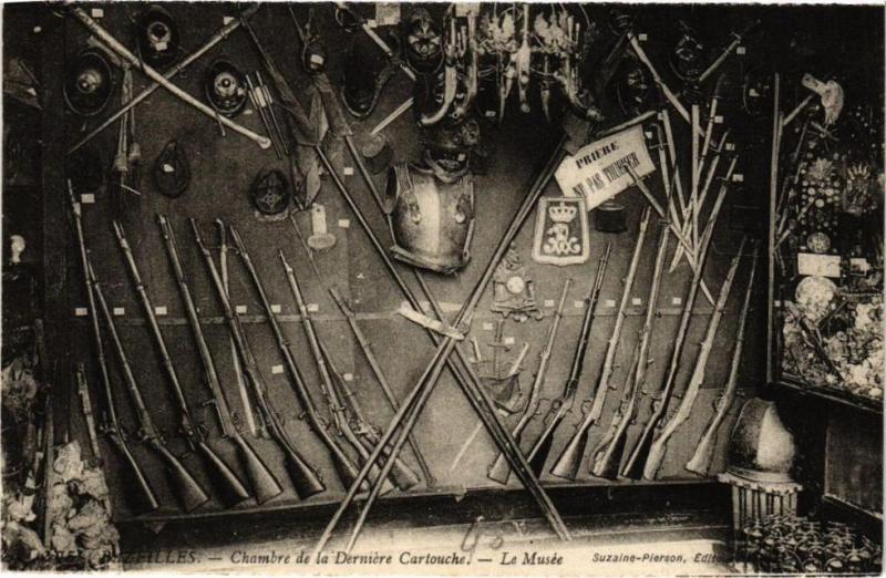 Carte postale ancienne Bazeilles - Chambre de la Dermiére Cartouche - Le Musée à Bazeilles