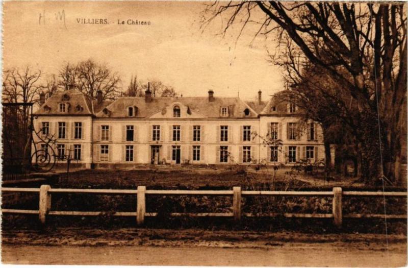 Carte postale ancienne Villiers - Le Chateau