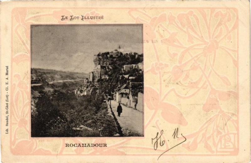Carte postale ancienne Rocamadour à Rocamadour