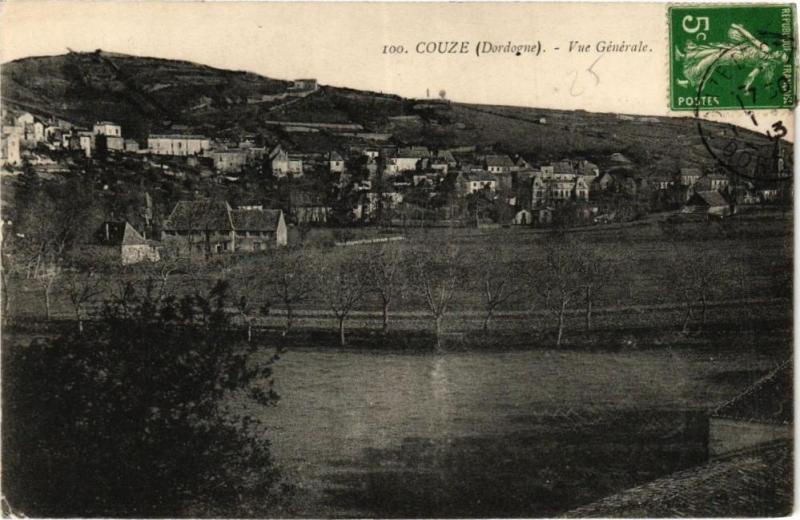 Carte postale ancienne Couze-Vue générale