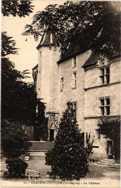 Carte postale ancienne Chateau l'Eveque-Le Chateau