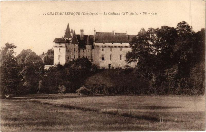 Carte postale ancienne Chateau l'Eveque-Le Chateau