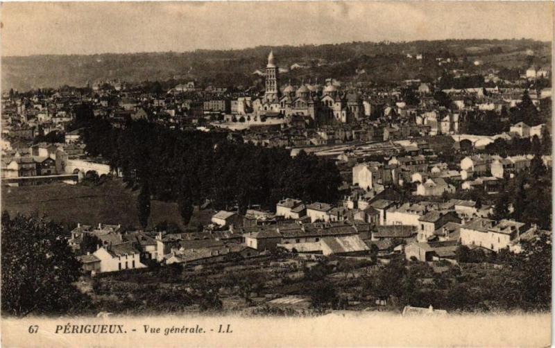 Carte postale ancienne Perigueux-Vue générale