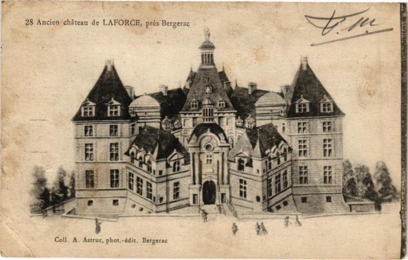 Carte postale ancienne Ancien Chateau de Laforce